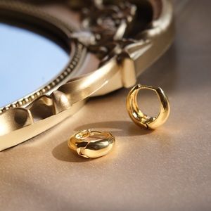 CLOSING SALE! 18K Gold Plated Camilla Hoop Earrings